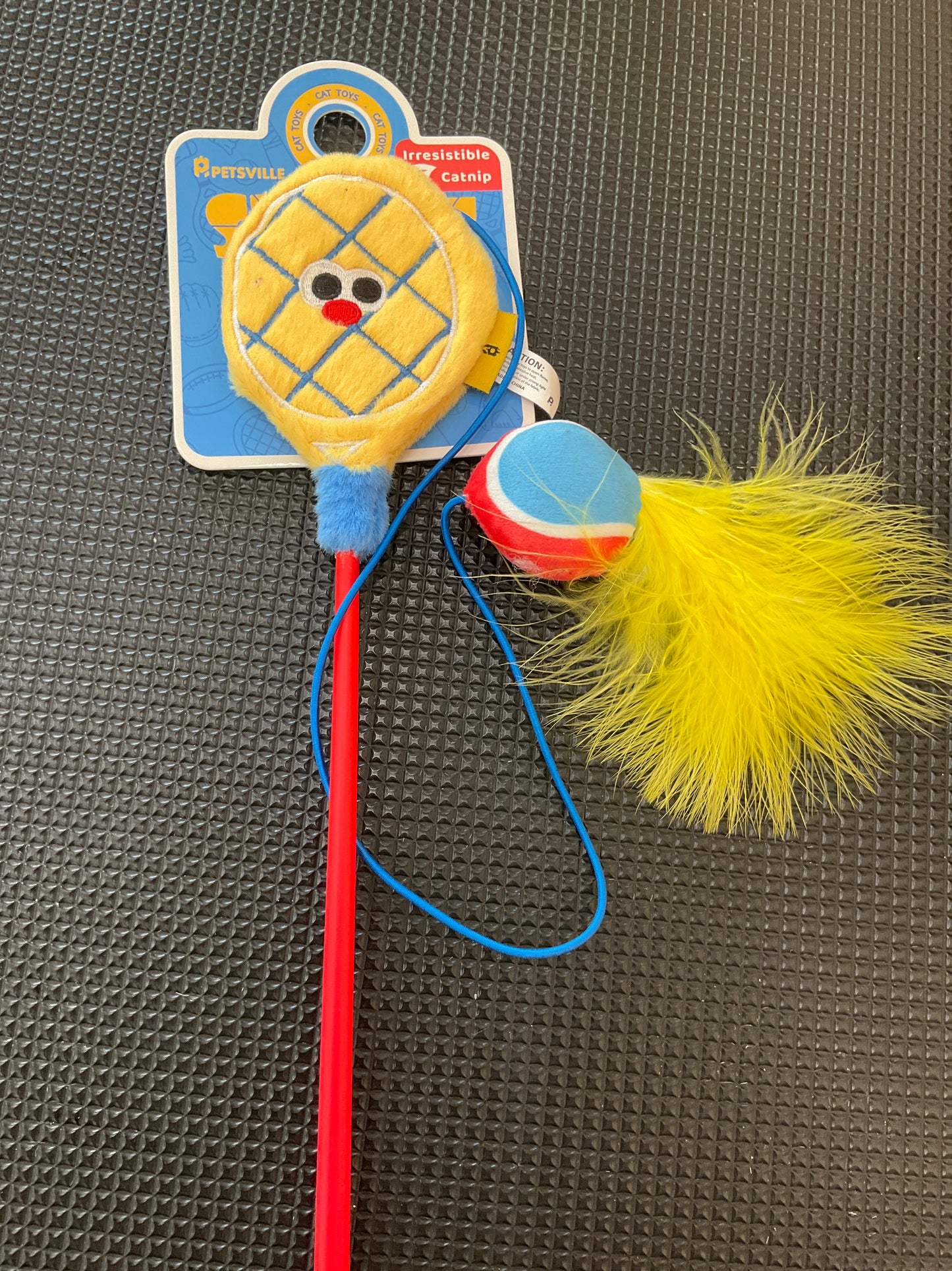 Petsville – Whirlwind Tennis Wand Toy for Cats