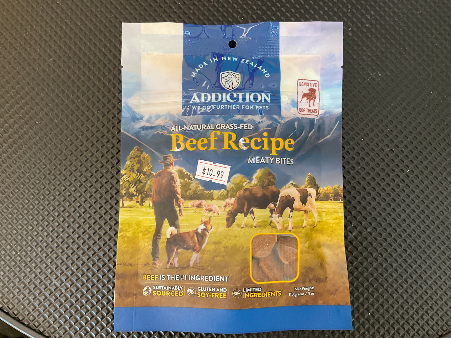 Addiction Beef Recipe Meaty Bites 113g