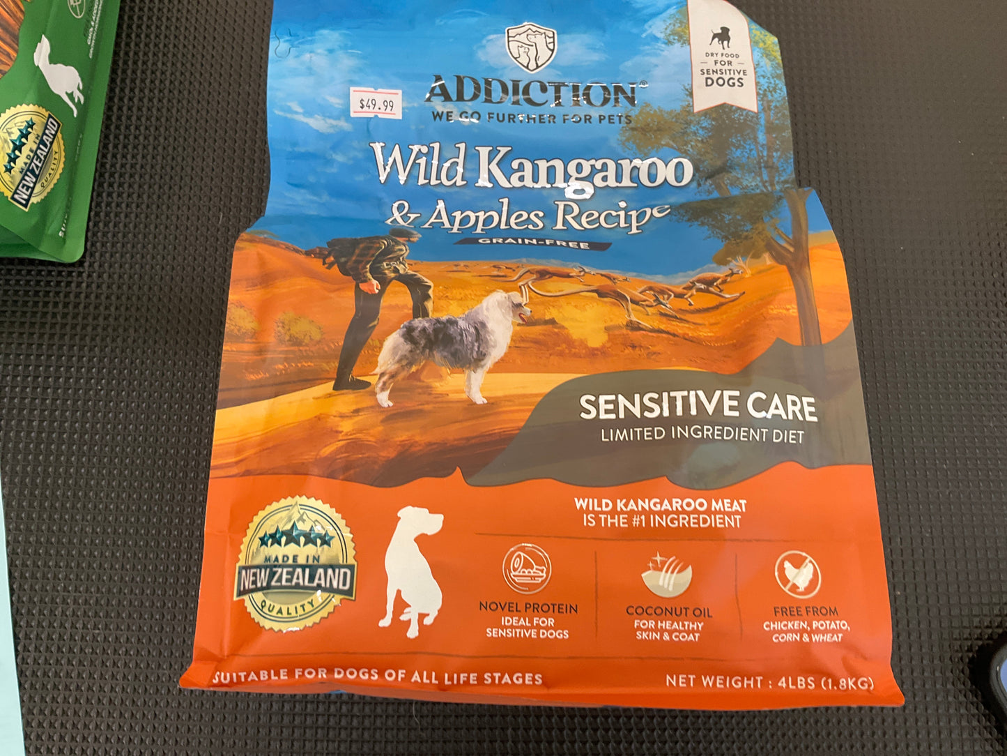 Addiction Wild Kangaroo & Apples Recipe Dog Food 1.8kg