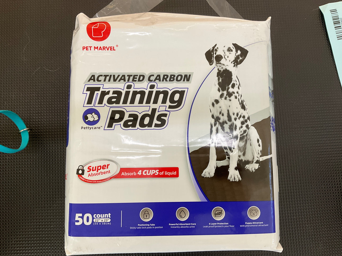 Pet Marvel Activated Carbon Training Pads